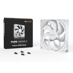 Wentylator be quiet! Pure Wings 3 140mm PWM White | PartsPC.pl