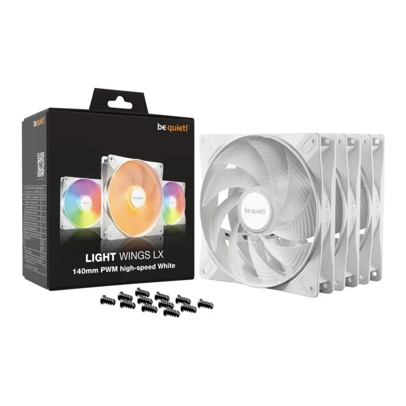 Wentylator be quiet! Light Wings LX 140mm PWM high-speed | PartsPC.pl