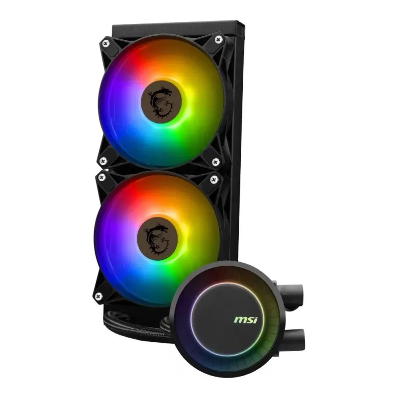 Chłodzenie wodne MSI MAG CORELIQUID E240 ARGB 2x120mm | PartsPC.pl