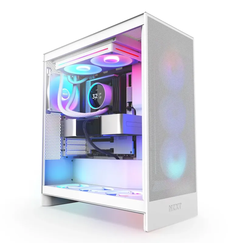 Chłodzenie wodne NZXT Kraken Elite 280 RGB V2 LCD białe | PartsPC.pl