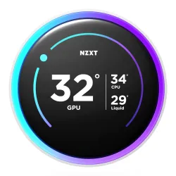 Chłodzenie wodne NZXT Kraken Elite 280 RGB V2 LCD białe | PartsPC.pl