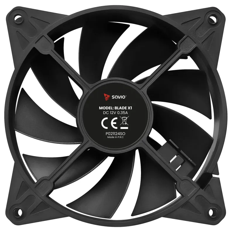 Wentylator SAVIO BLADE 120mm 4-pin PWM | PartsPC.pl