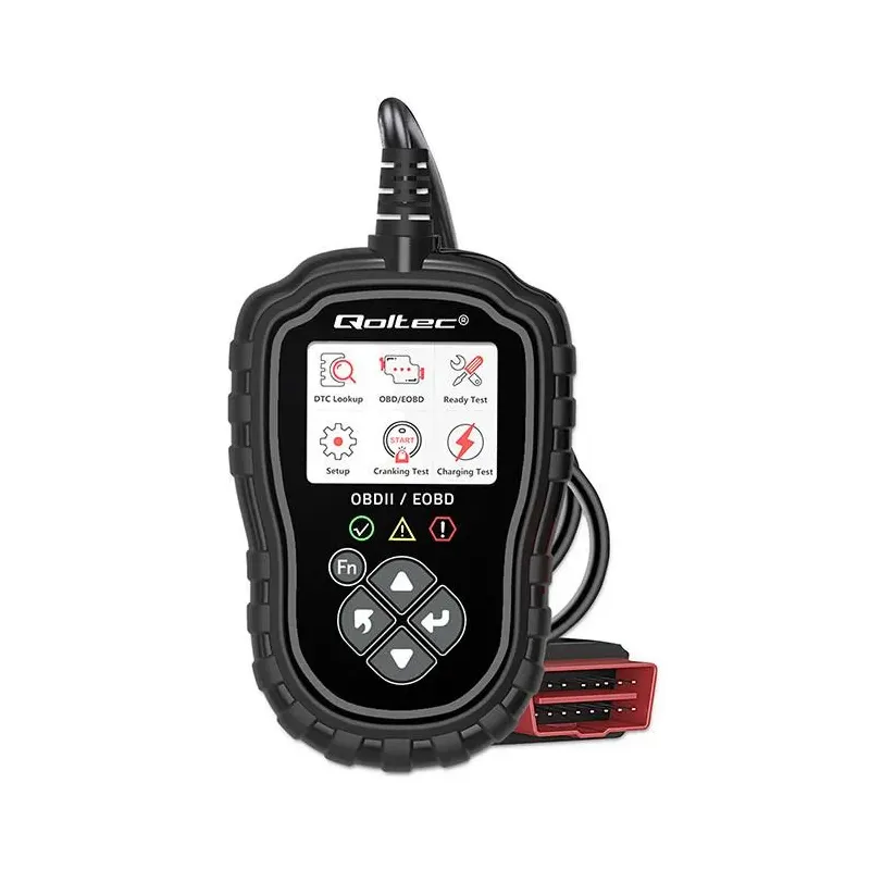 Tester cyfrowy Qoltec diagnostyczny ProLine | OBDII EOBD | PartsPC.pl