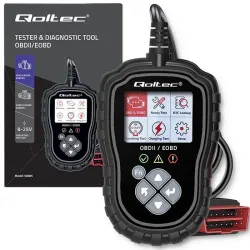 Tester cyfrowy Qoltec diagnostyczny ProLine | OBDII EOBD | PartsPC.pl