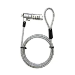 Linka zabezpieczająca do notebooka Techly Nano Slot 1,8m | PartsPC.pl