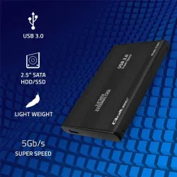 Obudowa Qoltec na dysk HDD/SSD 2.5" SATA3 | USB 3.0 | | PartsPC.pl