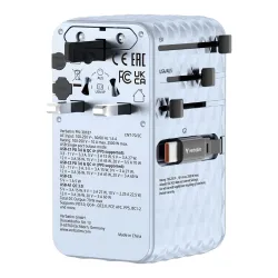 Adapter podróżny Verbatim Charge 'n' Travel GaN III | PartsPC.pl