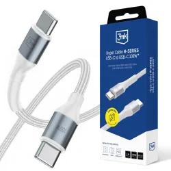 Kabel USB 3mk Hyper Cable N-SERIES USB-C to USB-C 100W | PartsPC.pl