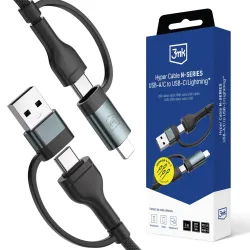 Kabel USB 3mk Hyper Cable N-SERIES USB-A/C to | PartsPC.pl