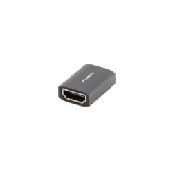 Adapter Lanberg HDMI(F)- HDMI(F) 8K beczka srebrna | PartsPC.pl