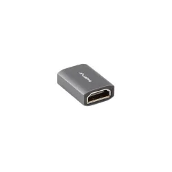 Adapter Lanberg HDMI(F)- HDMI(F) 8K beczka srebrna | PartsPC.pl