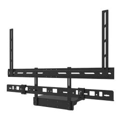 Zestaw półki na videobar i laptop Neomounts AV60-500BL | PartsPC.pl