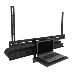 Zestaw półki na videobar i laptop Neomounts AV60-500BL | PartsPC.pl