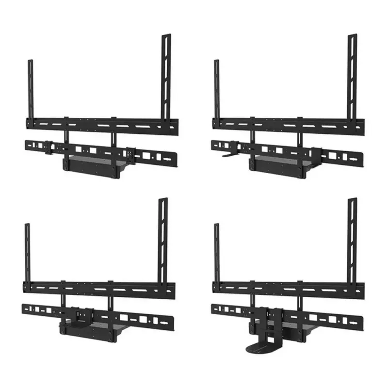 Zestaw półki na videobar i laptop Neomounts AV60-500BL | PartsPC.pl