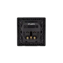 Gniazdo podtynkowe Lanberg 230V pojedyncze + 2x USB 2.1 | PartsPC.pl