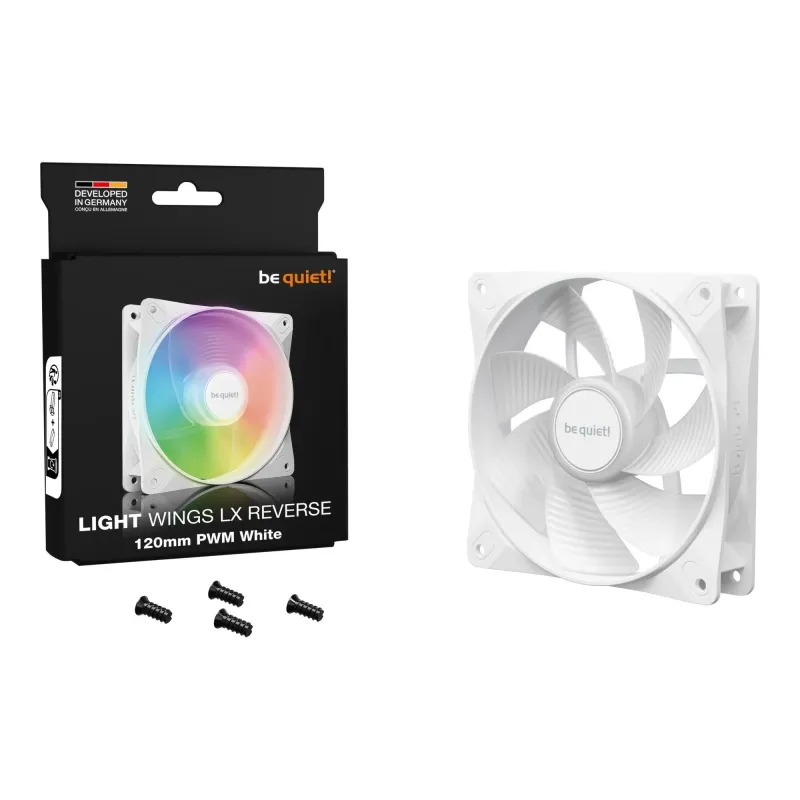 Wentylator be quiet! Light Wings LX 120mm PWM Reverse | PartsPC.pl