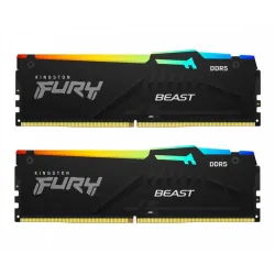Kingston Pamięć DDR5 Fury Beast RGB 32GB(2*16GB)/6000 | PartsPC.pl