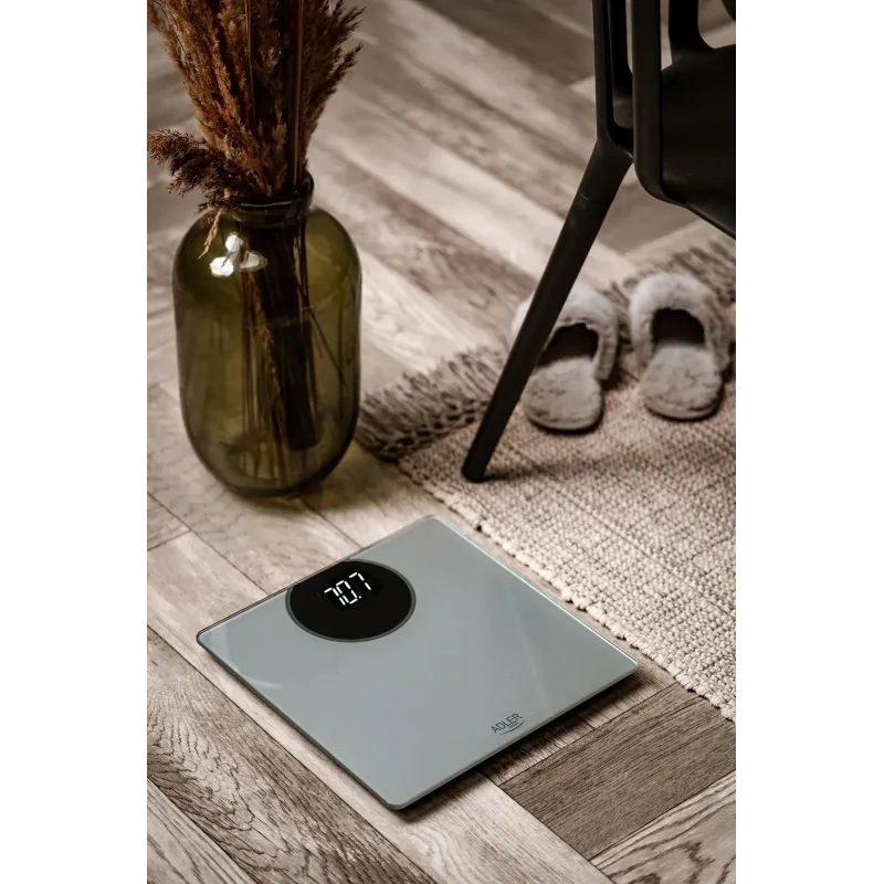 Waga łazienkowa Adler AD 8175 srebrna | PartsPC.pl