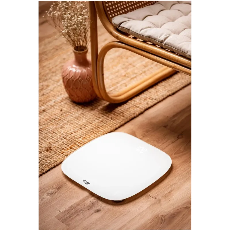 Waga łazienkowa Adler AD 8176 biała | PartsPC.pl