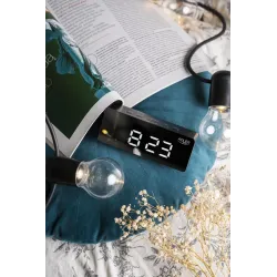 Budzik Adler AD 1189B czarny | PartsPC.pl