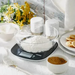 Waga kuchenna z misą Mesko MS 3179 black | PartsPC.pl