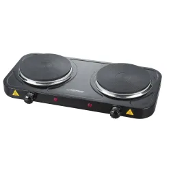 Kuchenka elektryczna Esperanza "Cotopaxi" czarna EKH010K | PartsPC.pl