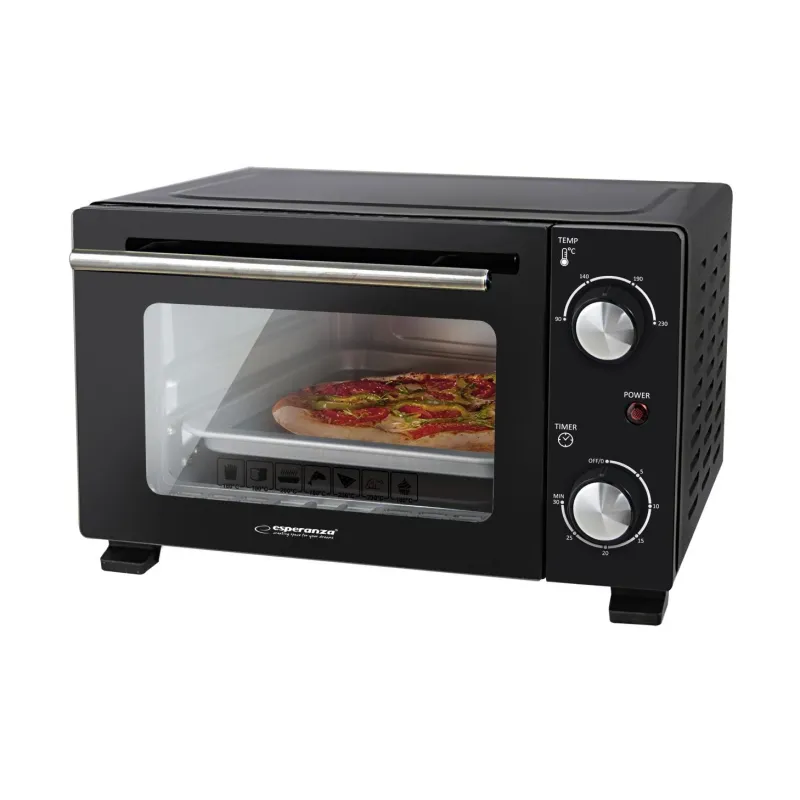 Piekarnik mini z konwekcją ESPERANZA CALZONE 10L | PartsPC.pl