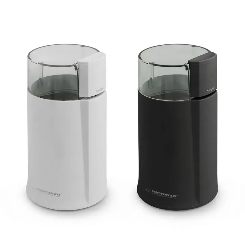 Młynek do kawy Esperanza "Espresso" czarny | PartsPC.pl