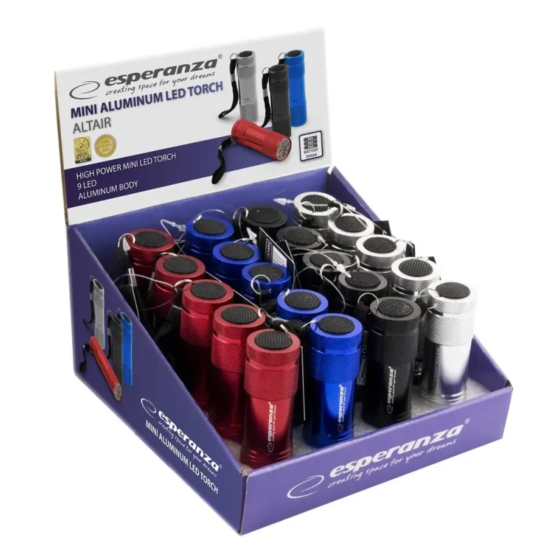 Latarka LED Esperanza aluminowa "Altair" - Latarki | PartsPC.pl