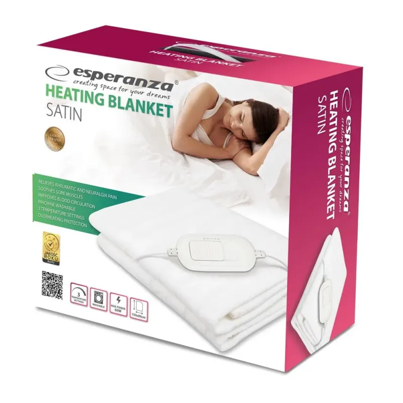 Koc elektryczny Esperanza Satin EHB002 | PartsPC.pl