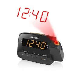 Budzik z radiem i projektorem Hyundai - RAC481PLLBO | PartsPC.pl