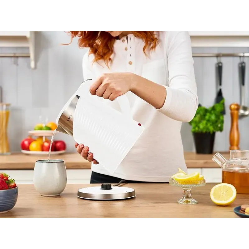 Czajnik elektryczny Lafe Elegant White | PartsPC.pl