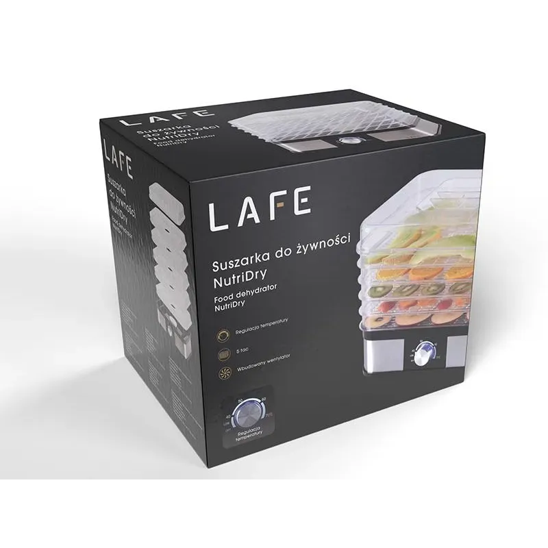 Suszarka do grzybów i owoców Lafe NutriDry | PartsPC.pl
