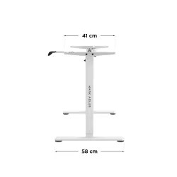 Stelaż elektryczny biurka Mark Adler Xeno 2.1 White | PartsPC.pl