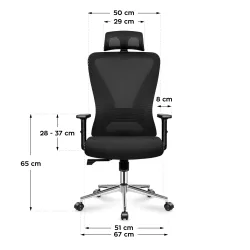 Fotel biurowy Mark Adler Manager 3.5 Black | PartsPC.pl