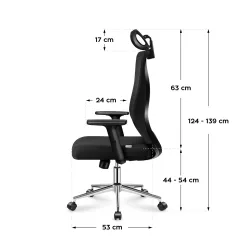 Fotel biurowy Mark Adler Manager 3.5 Black | PartsPC.pl