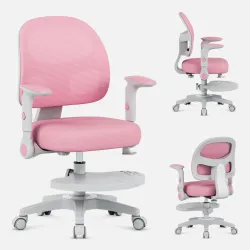 Fotel regulowany dla dziecka Mark Adler Junior 5.0 Pink | PartsPC.pl