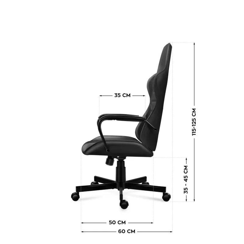 Fotel obrotowy Mark Adler Boss 4.2 Black | PartsPC.pl