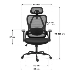 Fotel obrotowy Mark Adler Manager 2.9 Black | PartsPC.pl