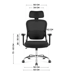 Fotel biurowy Mark Adler Manager 3.2 Black | PartsPC.pl