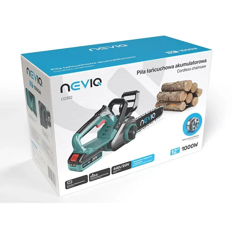 Piła Łańcuchowa akumulatorowa NEVIQ 12" (L12302) | PartsPC.pl