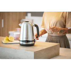 Czajnik elektryczny Camry CR 1291 1,7L stalowy z LCD i | PartsPC.pl