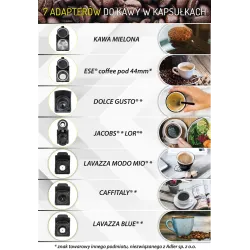 Ekspres ciśnieniowy Camry CR 4414 wielo–kapsułkowy do | PartsPC.pl