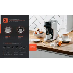 Ekspres ciśnieniowy Camry CR 4414 wielo–kapsułkowy do | PartsPC.pl