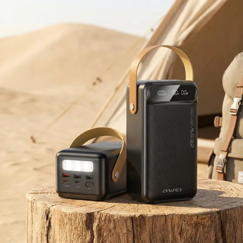 Powerbank Awei P101K 60000mAh 22,5W 3xUSB-A 2xUSB-C | PartsPC.pl