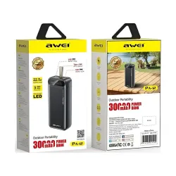 Powerbank Awei PA-12 30000mAh 22,5W 2xUSB-A 1xUSB-C | PartsPC.pl