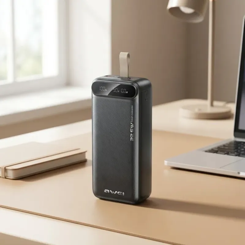Powerbank Awei PA-12 30000mAh 22,5W 2xUSB-A 1xUSB-C | PartsPC.pl