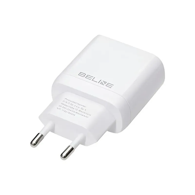 Ładowarka sieciowa Beline 25W 1xUSB-C GaN PD 3.0+kabel | PartsPC.pl