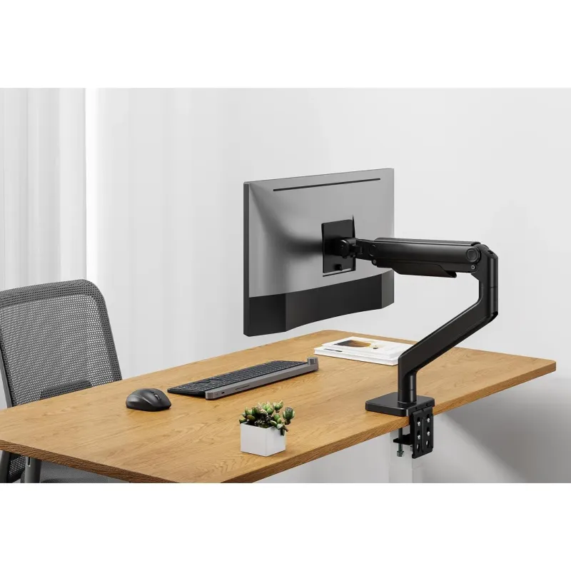 Ramię biurkowe pojedyncze DIGITUS z zaciskiem i sprężyną | PartsPC.pl