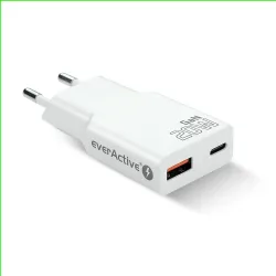 Ładowarka sieciowa everActive GaN SUPER SLIM SC-340Q | PartsPC.pl